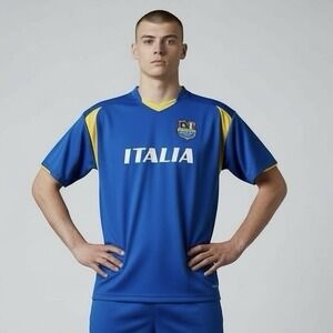 Italia soccer jersey mens xl shirt Football